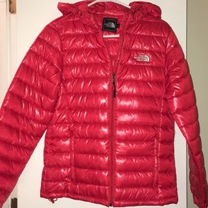 Red North Face Jacket